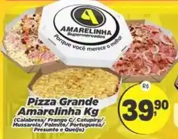 Amarelinha Supermercados Pizza grande amarelinha kg oferta