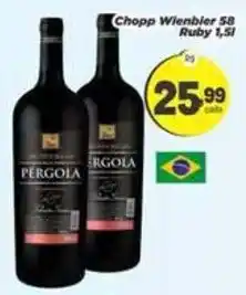 Amarelinha Supermercados Chopp Wienbier 58 Ruby oferta