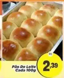 Amarelinha Supermercados Pão De Leite oferta