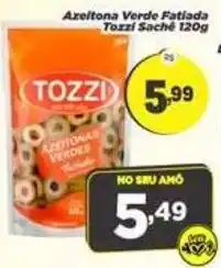 Amarelinha Supermercados Azeltona verde fatiada oferta