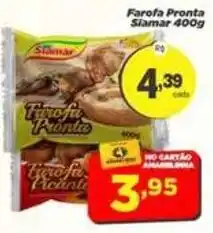 Amarelinha Supermercados Farofa Pronta Slamar oferta
