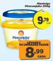 Amarelinha Supermercados Manteiga piracanjuba oferta