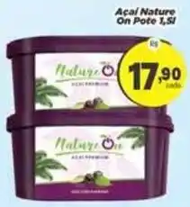 Amarelinha Supermercados Açaí Nature On Pote oferta
