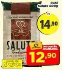Amarelinha Supermercados Café Salute oferta