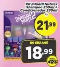 Amarelinha Supermercados Kit infantil nutrix shampoo 250ml + condicionador 230ml oferta