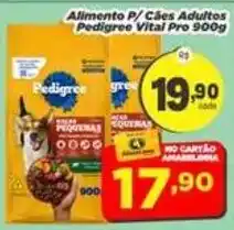 Amarelinha Supermercados Alimento p/ Cães Adultos Pedigree Vital Pro oferta
