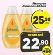 Amarelinha Supermercados Shampoo johnsons oferta