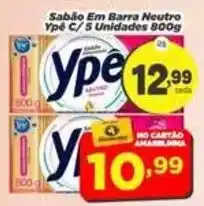 Amarelinha Supermercados Sabão em barra neutro ype oferta
