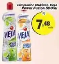 Amarelinha Supermercados Limpador Mutiuso Veja Power Fusion oferta