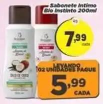 Amarelinha Supermercados Sabonete intimo Bio Instinto oferta