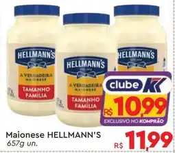 Supermercados Koch Maionese hellmann's oferta