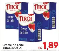 Supermercados Koch Creme de Leite Tirol oferta