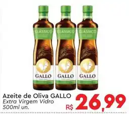 Supermercados Koch Azeite de Oliva Gallo Extra Virgem Vidro oferta