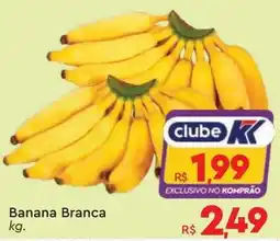 Supermercados Koch Banana branca oferta