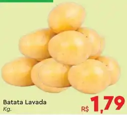 Supermercados Koch Batata lavada oferta