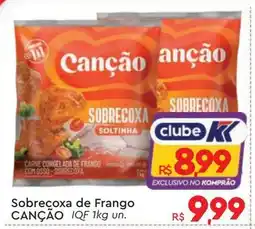 Supermercados Koch Sobrecoxa de Frango Canção oferta