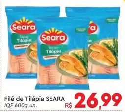 Supermercados Koch Filé de Tilápia SEARA oferta