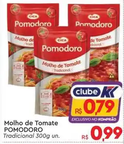 Supermercados Koch Molho de Tomate Pomodoro Tradicional oferta