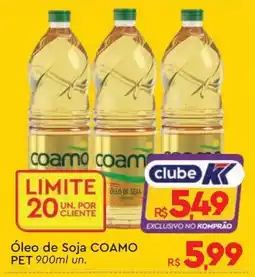 Supermercados Koch Óleo de Soja Coamo oferta