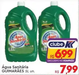 Supermercados Koch Água Sanitária Guimarães oferta