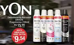 Supermercados Unidos Desodorante aerossol dryon fragrâncias oferta