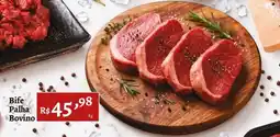Novo Atacarejo Bife palha bovino oferta
