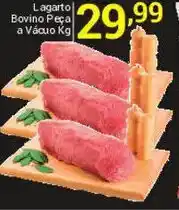 X Supermercados Lagarto bovino peça a vácuo oferta