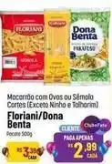 Muffato Floriani - macarrão com ovos ou sêmola cortes oferta