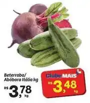Mais - beterraba/abóbora italia