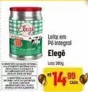 Muffato Elegê - leite em pó integral oferta