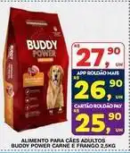 Roldão Power - alimento para caes adultos pouver carne e frango oferta