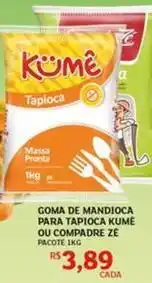 Assaí Atacadista Massa - goma de mandioca para tapioca oferta
