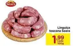 Carrefour Seara - linguiça toscana oferta