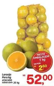 Fort Atacadista Rs - laranja pera kg atacado oferta