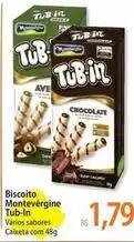 Atacadão Chocolate - biscoito montevergine oferta