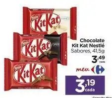 Carrefour Nestlé - chocolate oferta