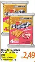 Atacadão Amor da mamãe - biscoito recheado capriche oferta