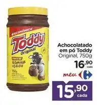 Carrefour Toddy - achocolatado em pó oferta