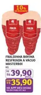 Assaí Atacadista Masterboi - fraldinha bovina resfriada a vacuo oferta