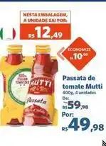 Sam's Club Mutti - passata de tomate oferta