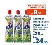 Sam's Club Veja - limpador multiúso power fusion oferta