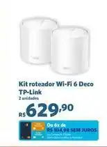 Sam's Club Tp-link - kit roteador wi-fi 6 deco oferta