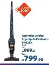Sam's Club Electrolux - aspirador vertical ergorapido erg25n oferta