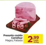 Carrefour Carrefour - presunto cozido oferta