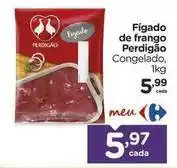 Carrefour Perdigão - fígado de frango oferta