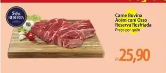 Reserva - carne bovina acen com osso
