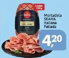 Mortadela seara italiana fatiada