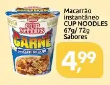 Supermercados Nori Macarrão instantâneo cup noodles carne oferta