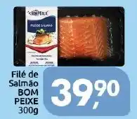 Supermercados Nori Filé de salmão bom peixe oferta