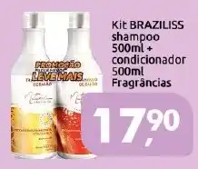 Supermercados Nori Kit braziliss shampoo + condicionador oferta